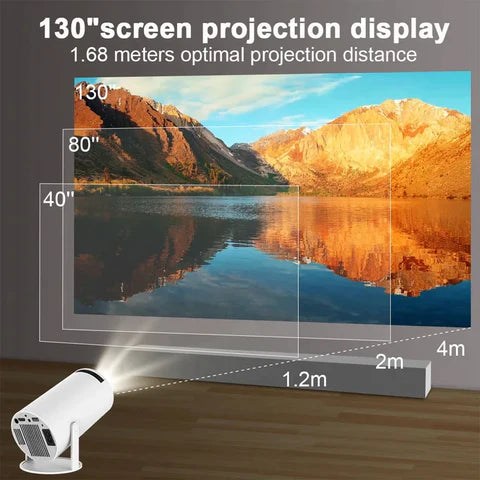 GadgetJunkie™ 4K Mini Projector
